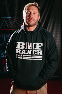BMF Ranch Flag and Bison Hoodie
