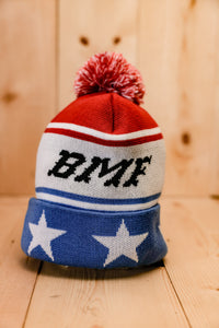 The BMF Knit Beanie - "Betsy Ross Edition"