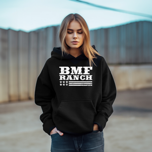 BMF Ranch Flag and Bison Hoodie