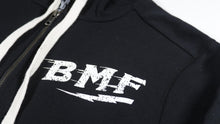 Load image into Gallery viewer, Black BMF Lake Life Zip Up Hoody
