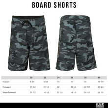 Load image into Gallery viewer, Green Camo BMF Board Shorts
