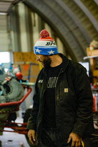 The BMF Knit Beanie - "Betsy Ross Edition"