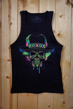Load image into Gallery viewer, Neon Skull Tank Top With Free Soft Koozie
